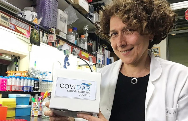 Aplicarán un test para detectar anticuerpos contra el Covid-19 desarrollado por científicos argentinos