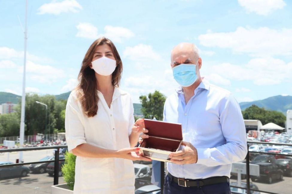 Rodríguez Larreta firmó un convenio de cooperación con la intendenta de Salta