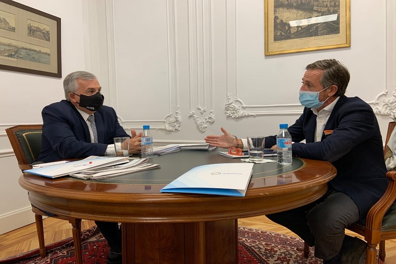 Ferrocarriles y energías renovables, la agenda de Morales en España