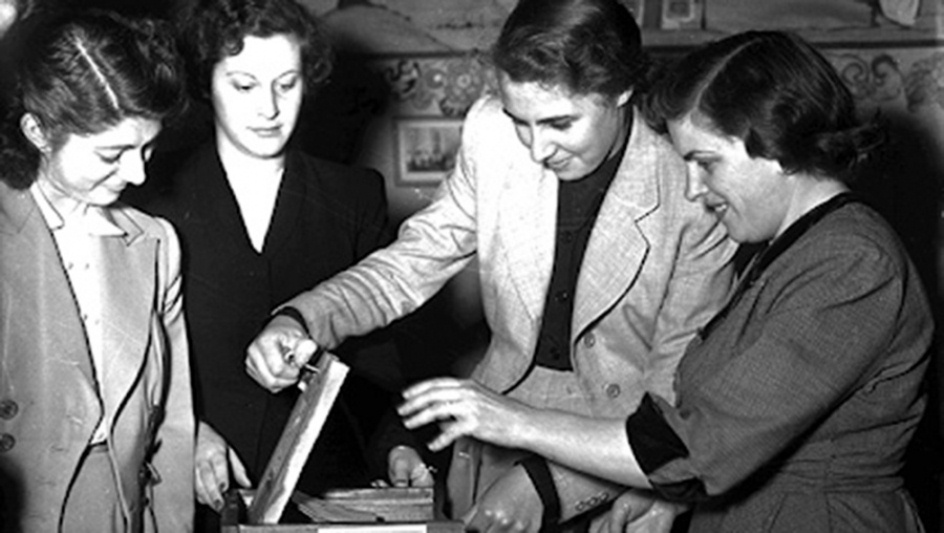 Recuerdan los 70 años de la primera elección con voto femenino