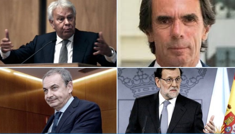 González, Aznar, Zapatero y Rajoy instan a Argentina y el Reino Unido a retomar el diálogo sobre las Malvinas
