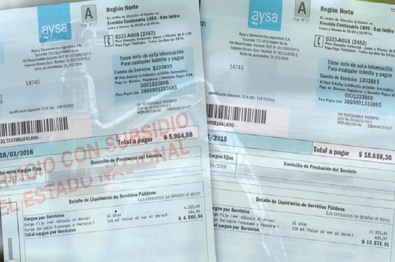 Convocan a audiencia pública para debatir los aumentos en la tarifa de AySA