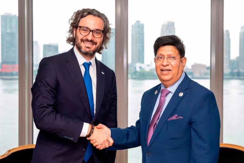 Argentina impulsará el proyecto de reapertura de la Embajada en Bangladesh, cerrada desde 1978