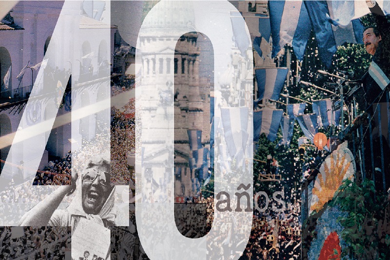 La Biblioteca del Congreso de la Nación inaugura la Muestra “Argentina. 40 años en Democracia”