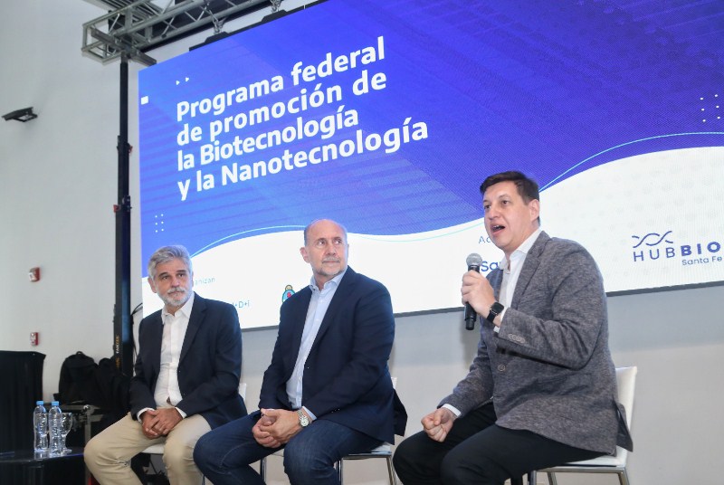 Lanzamiento en Rosario del Programa Federal de promoción de la Biotecnología y la Nanotecnología
