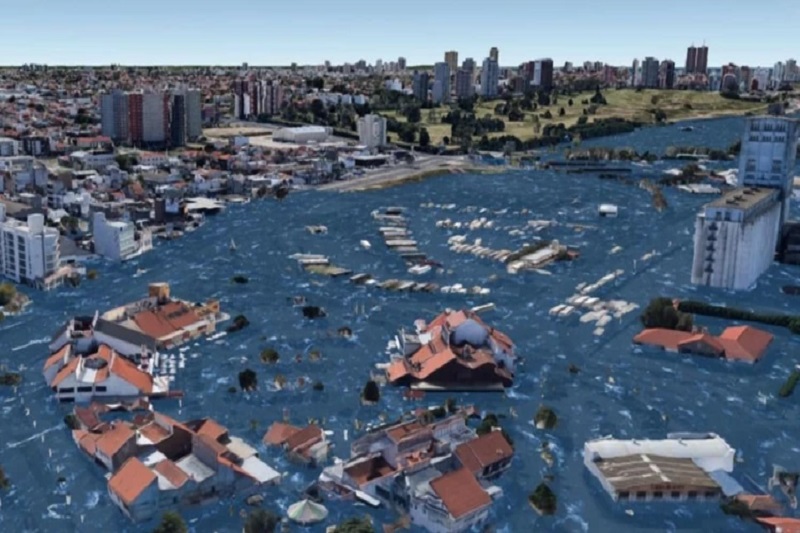 El cambio climático amenaza a localidades argentinas: ¿Qué lugares podrían quedar bajo el agua?