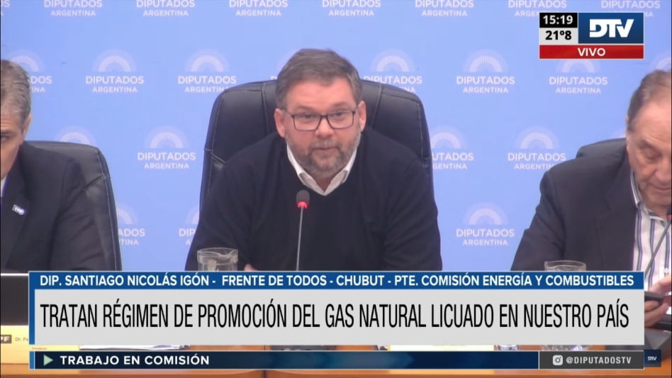 Diputados trabaja en la promoción del Gas Natural Licuado en Argentina