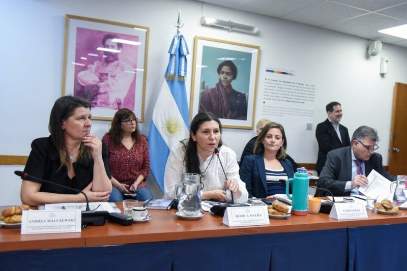 Representantes gremiales respaldaron el proyecto que crea el Sistema Integral de Cuidados en la Cámara de Diputados