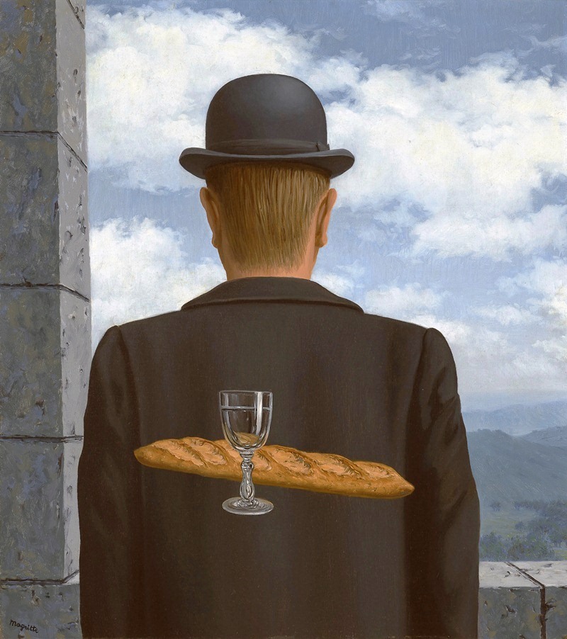 Una pintura icónica de Magritte, oculta desde 1980, sale a subasta