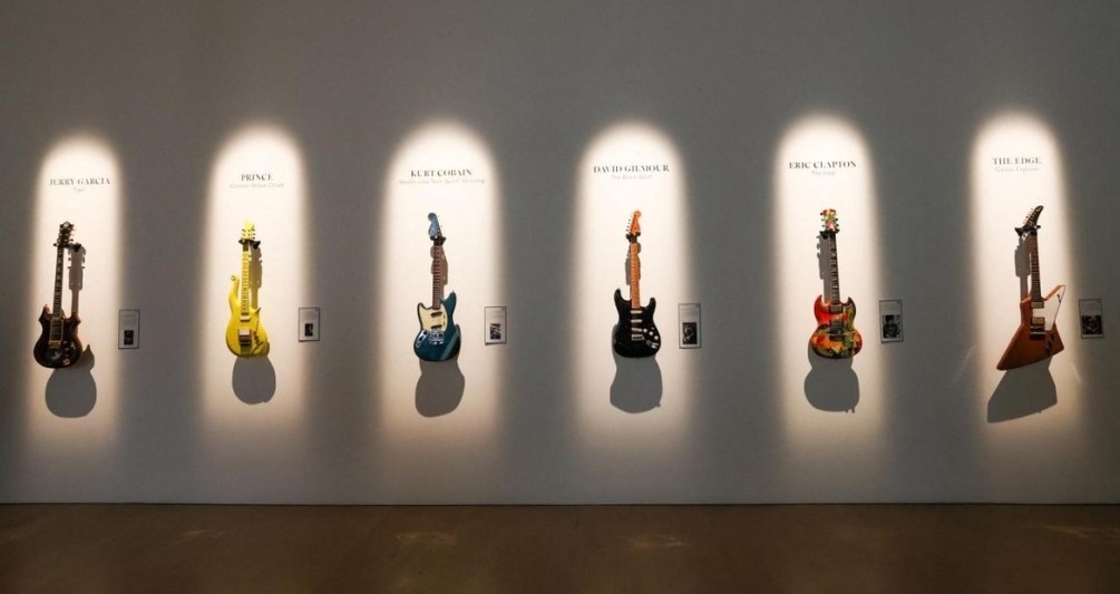 Subastarán guitarras históricas de Kurt Cobain, The Beatles y Eric Clapton