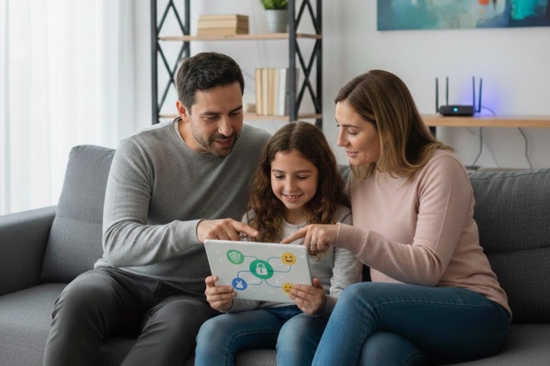 Controlar a tus hijos en Internet no reemplaza el diálogo ni la educación digital