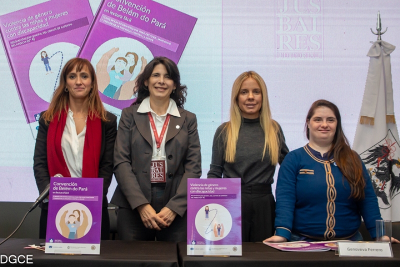 Feria del Libro 2026: presentan publicaciones accesibles sobre violencia de género