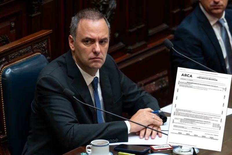 Ley de Inocencia Fiscal: Manuel Adorni solicitó el régimen simplificado de Ganancias