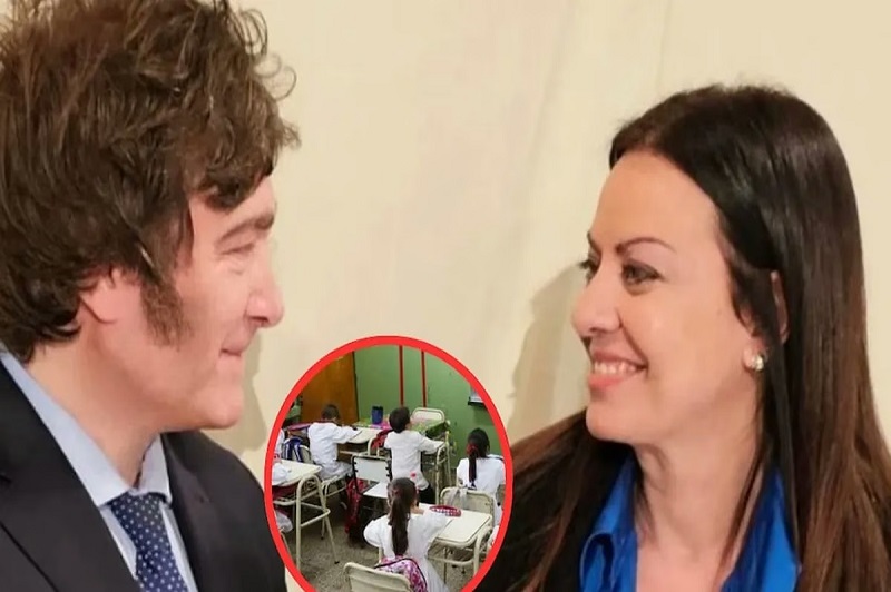 La letra chica del Gobierno: pidió usar durante dos años imágenes de alumnos en campañas