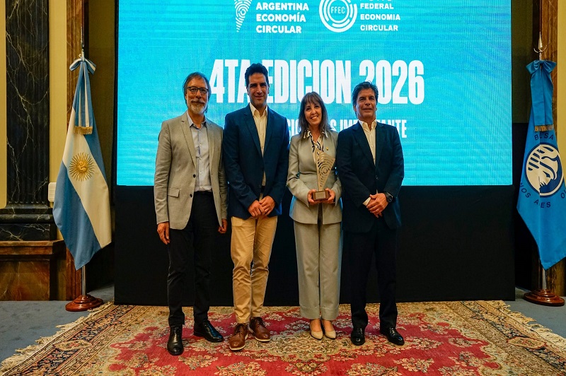 Ceamse fue reconocida nuevamente con el Premio Argentina Economía Circular 2026